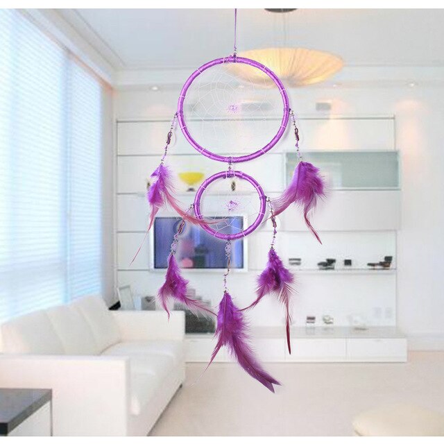 Dreamcatcher Handmade Wind Chimes Hanging Pendant