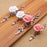 Colorful Ceramic Flower Cabinet Knobs