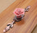Colorful Ceramic Flower Cabinet Knobs