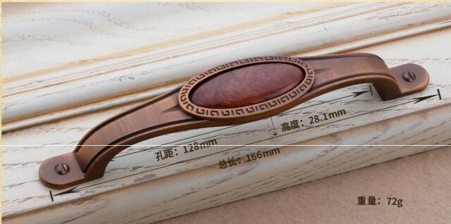 Colorful Ceramic flower Cabinet Knobs