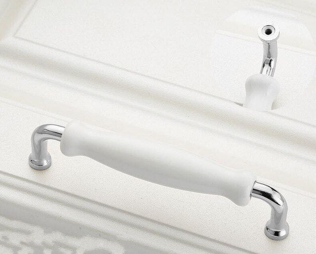 Colorful Ceramic flower Cabinet Knobs