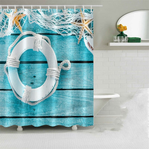 Starfish 3D Printed Shower Curtains