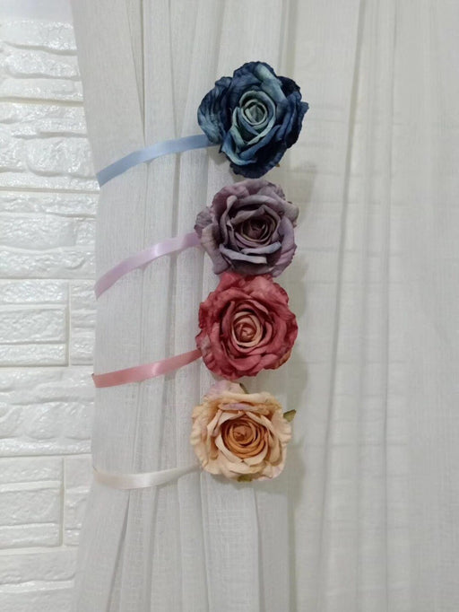 Multicolor Flower Curtains