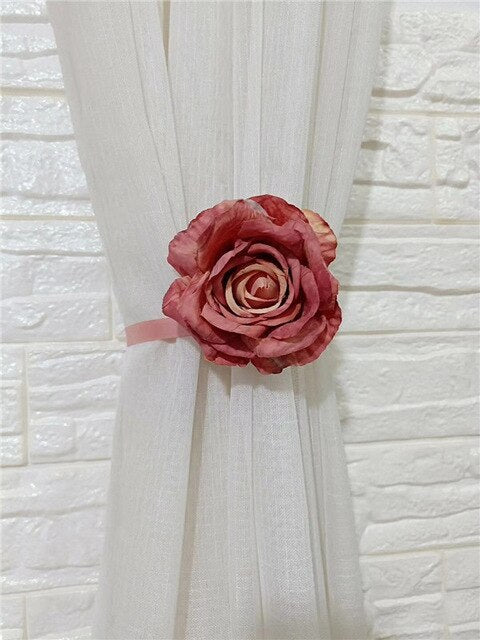 Multicolor Flower Curtains