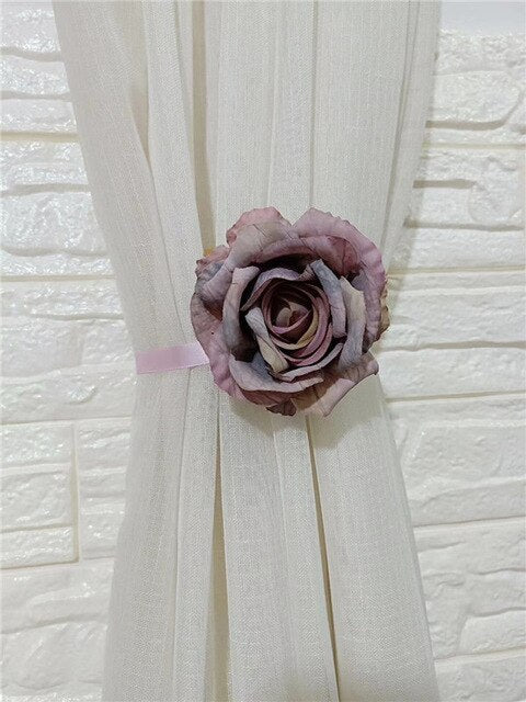 Multicolor Flower Curtains