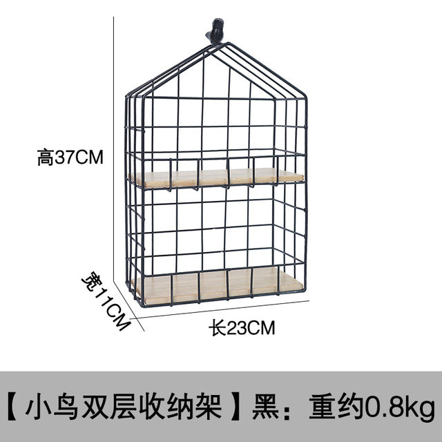 Nordic Wall Decoration Storage or Flower Holder